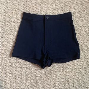 American apparel high wasted shorts